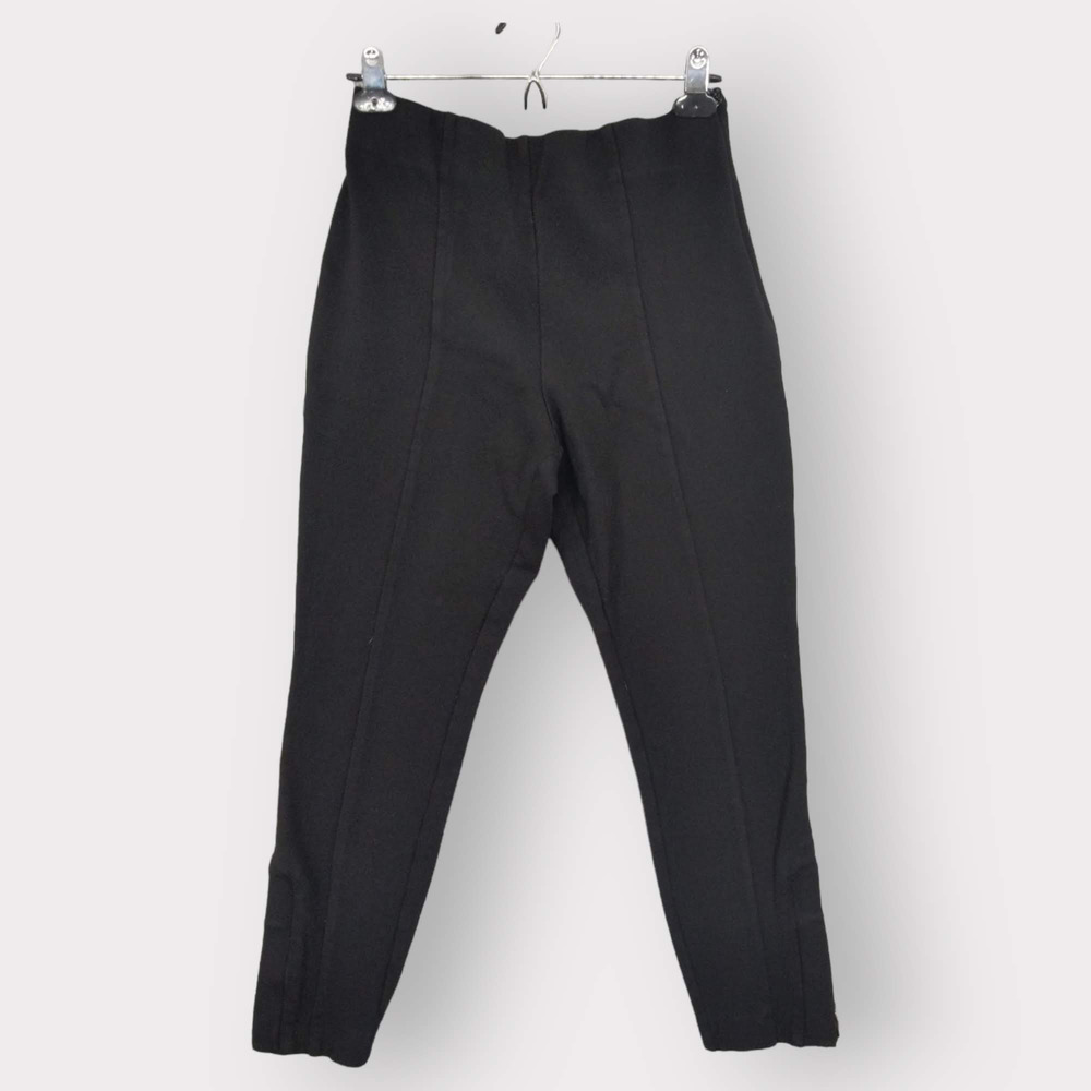 Asos Ponte Pants Pants Women 10 Black Side‎ Zip Closure N39